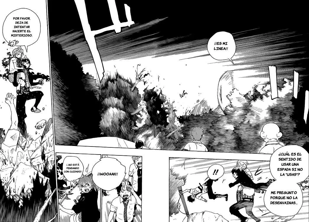 Ao no Exorcist capítulo 13, página 21