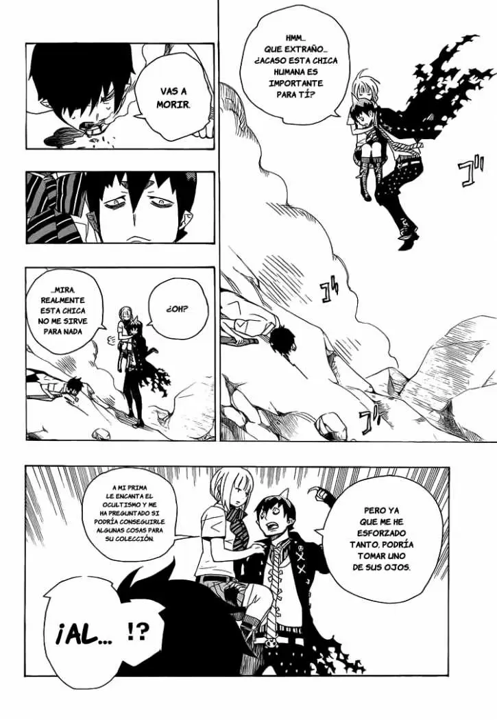 Ao no Exorcist capítulo 13, página 24