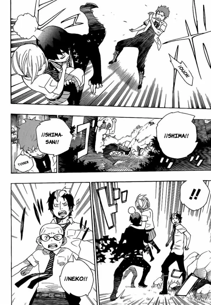 Ao no Exorcist capítulo 13, página 28