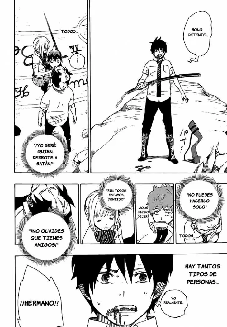 Ao no Exorcist capítulo 13, página 32