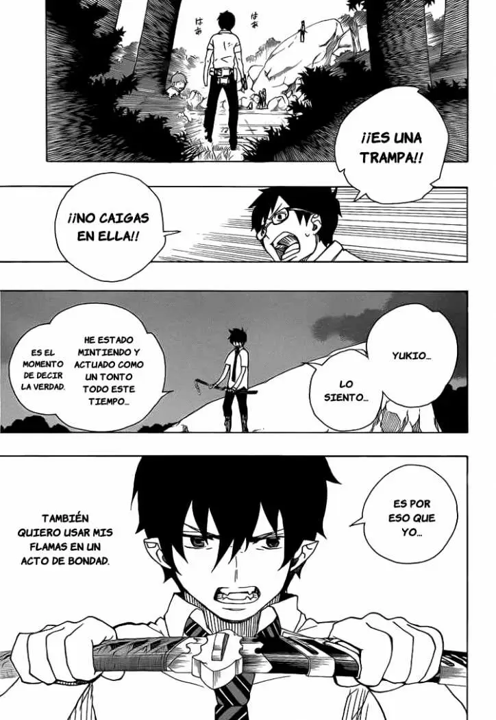 Ao no Exorcist capítulo 13, página 33