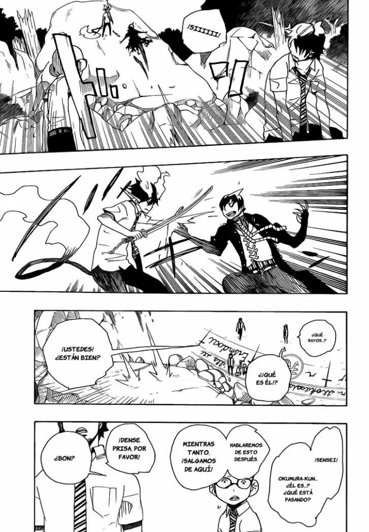 Ao no Exorcist capítulo 13, página 36