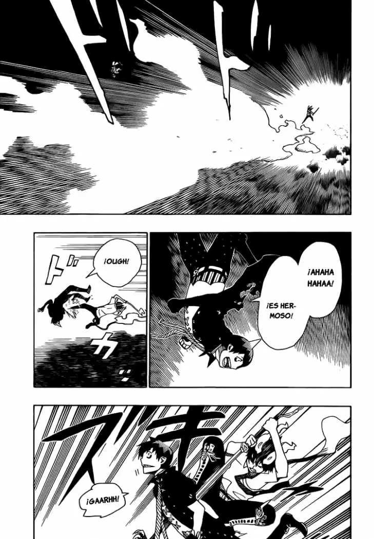 Ao no Exorcist capítulo 13, página 38