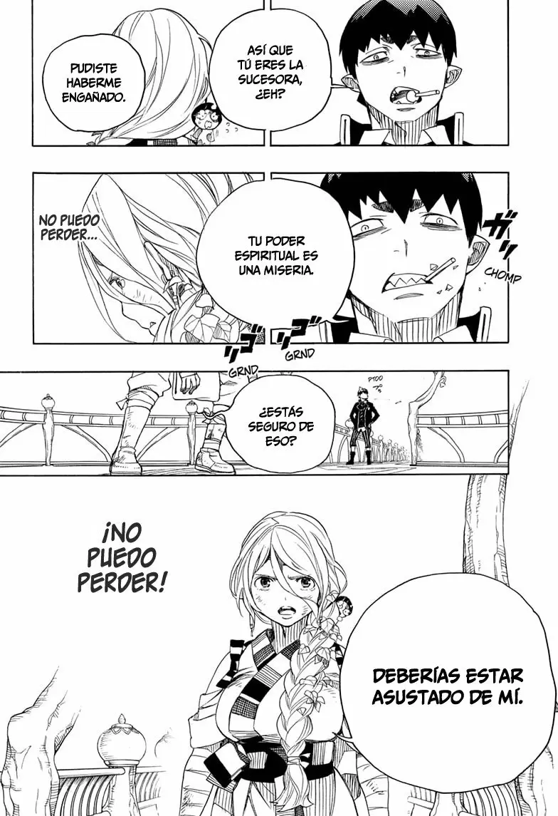 Ao no Exorcist capítulo 130, página 12