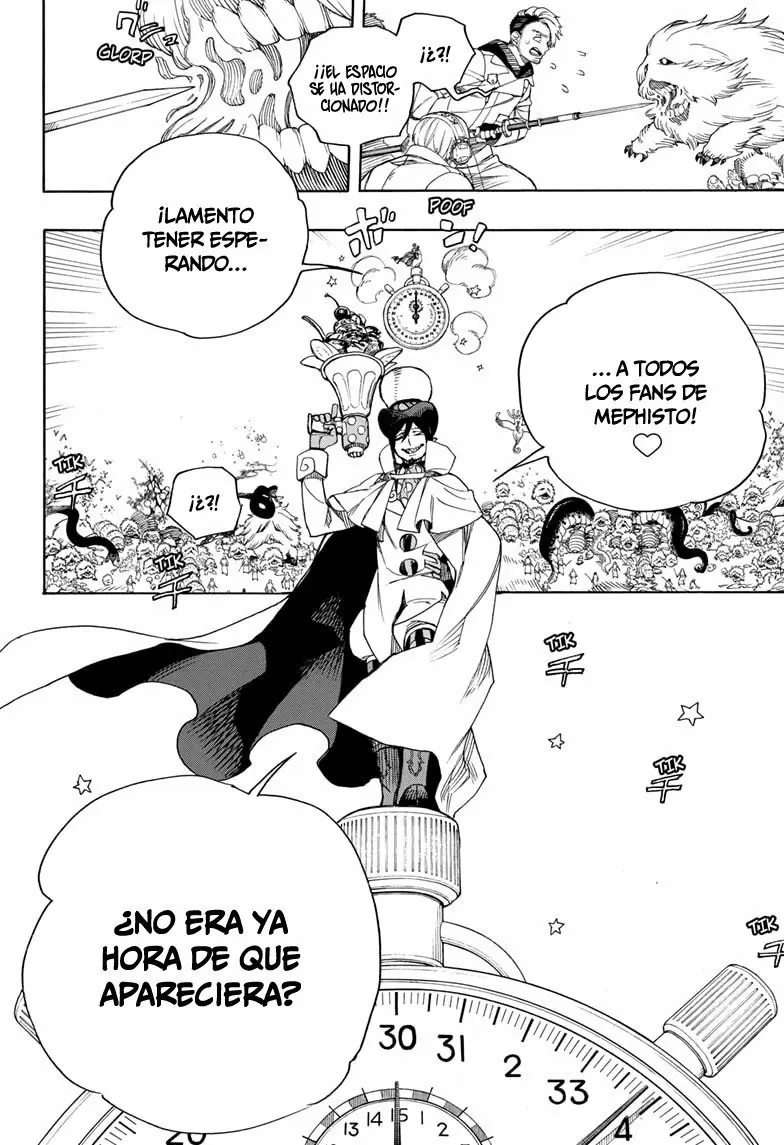 Ao no Exorcist capítulo 130, página 22