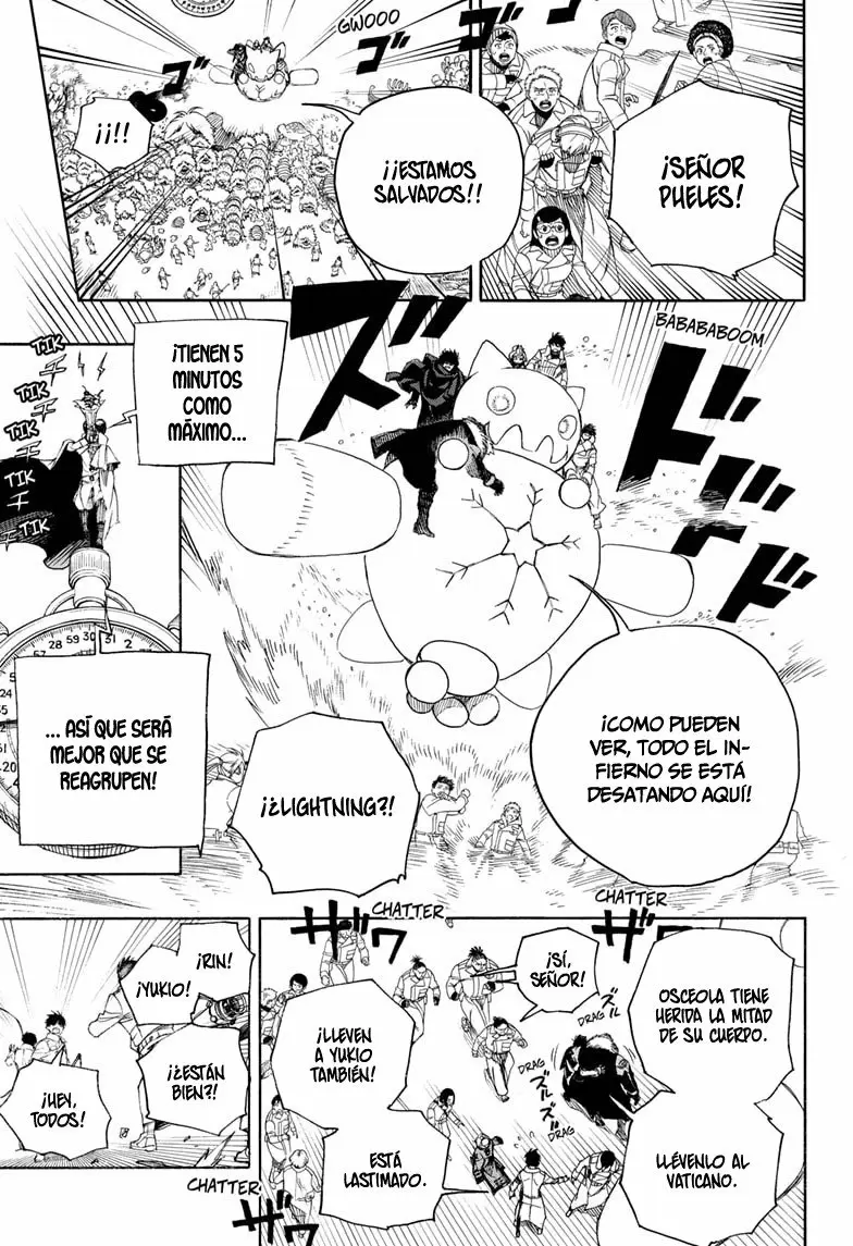 Ao no Exorcist capítulo 130, página 23