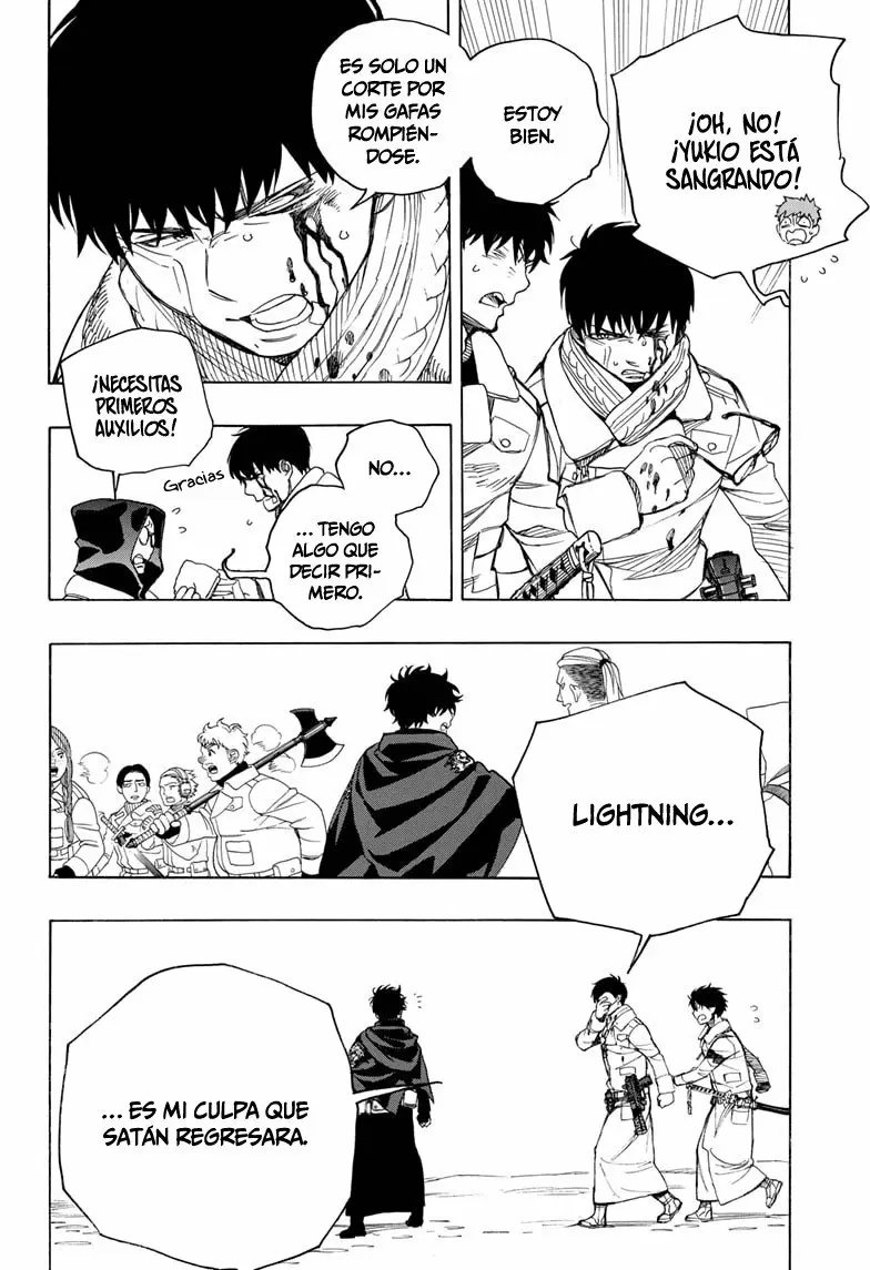 Ao no Exorcist capítulo 130, página 24