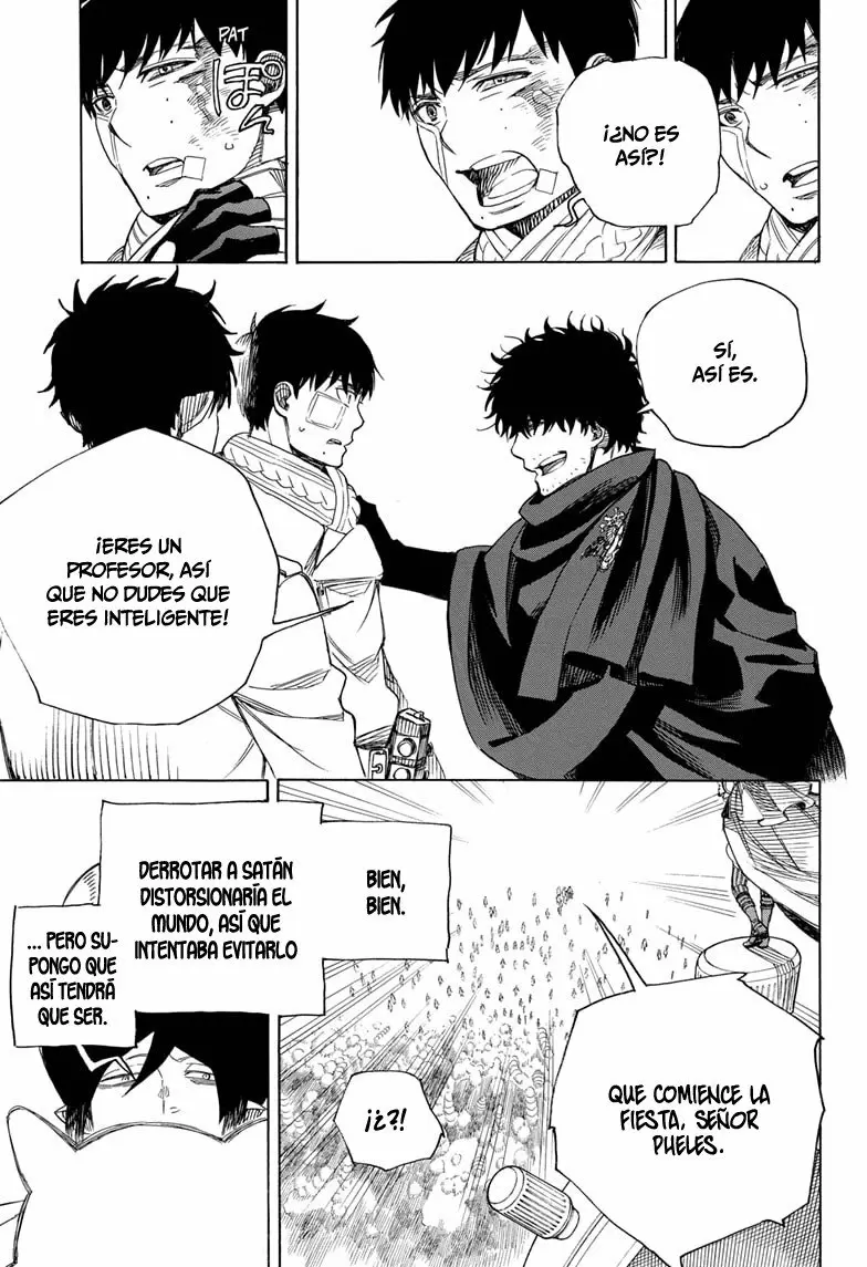 Ao no Exorcist capítulo 130, página 27
