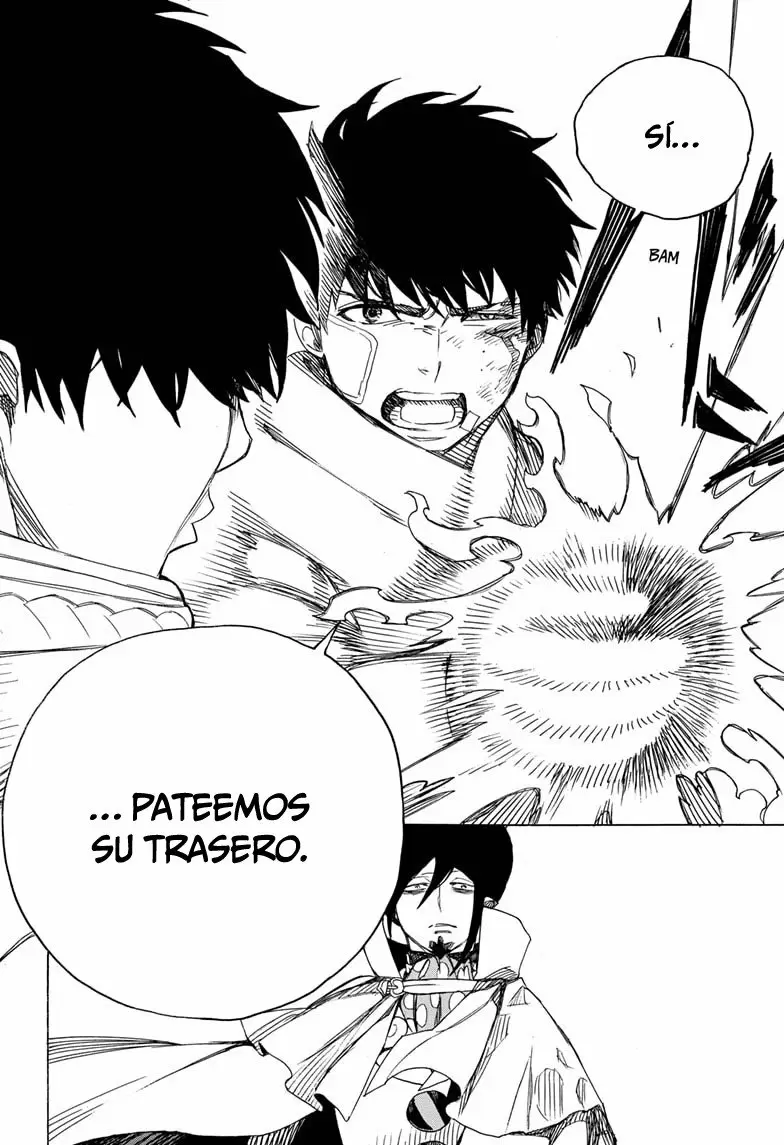 Ao no Exorcist capítulo 130, página 34
