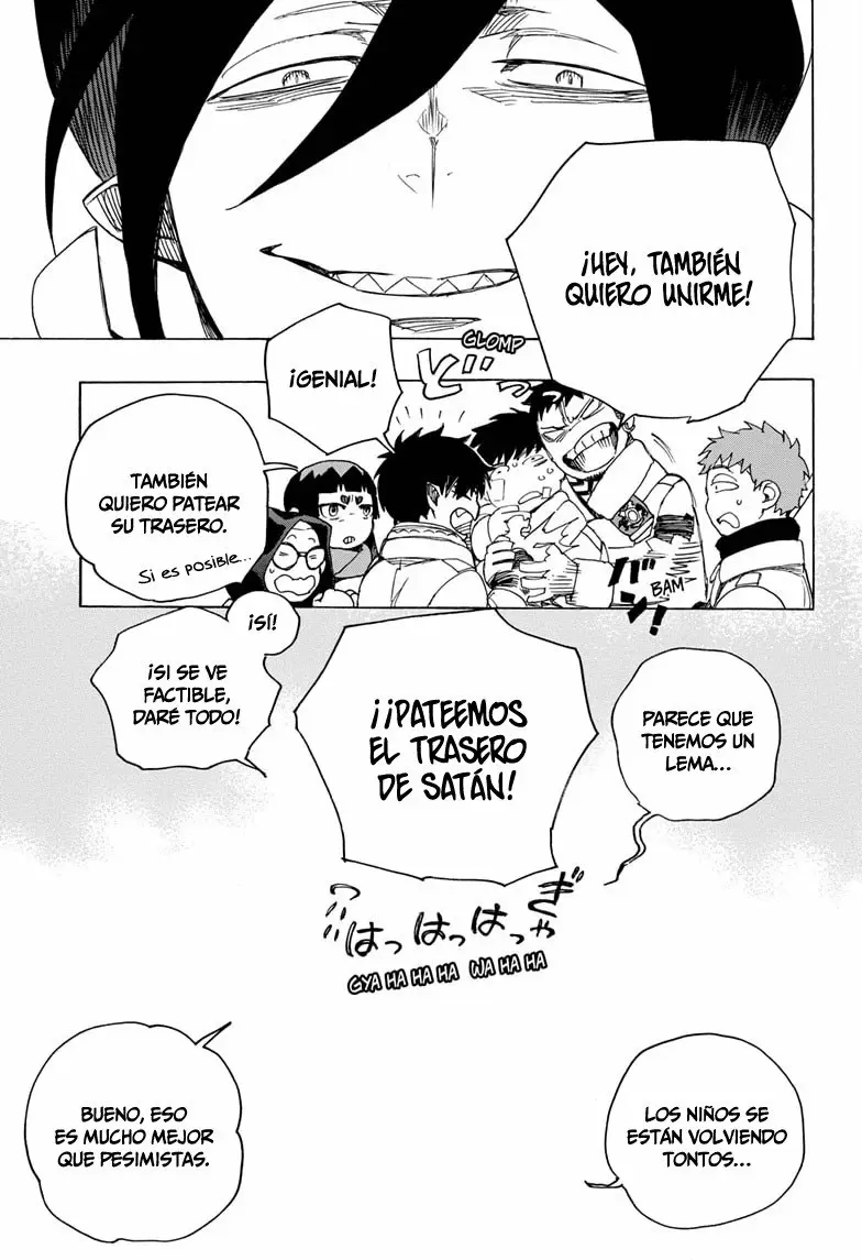 Ao no Exorcist capítulo 130, página 35