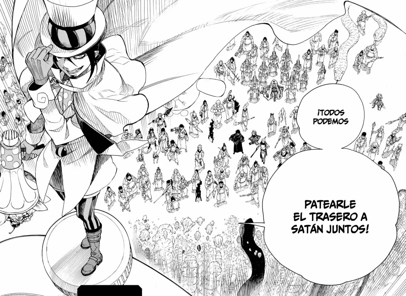 Ao no Exorcist capítulo 130, página 36