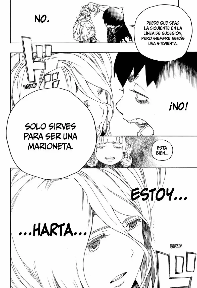 Ao no Exorcist capítulo 131, página 14