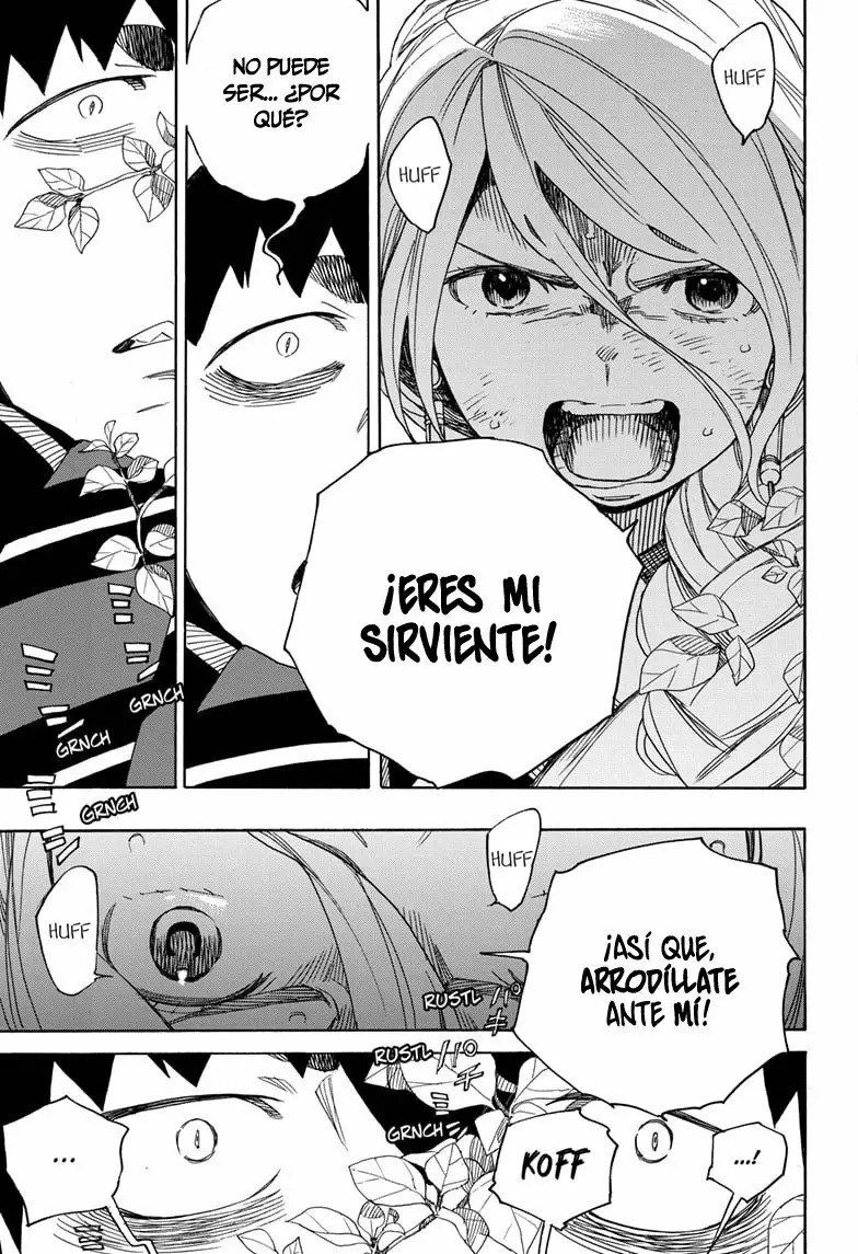 Ao no Exorcist capítulo 131, página 17