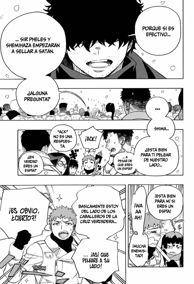 Ao no Exorcist capítulo 131, página 23