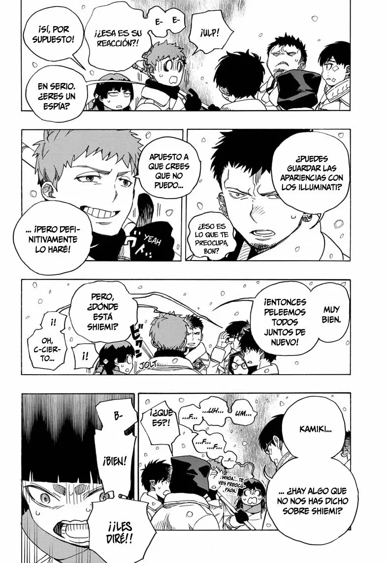 Ao no Exorcist capítulo 131, página 24