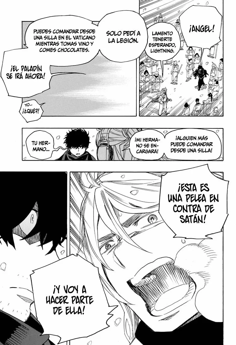 Ao no Exorcist capítulo 131, página 27