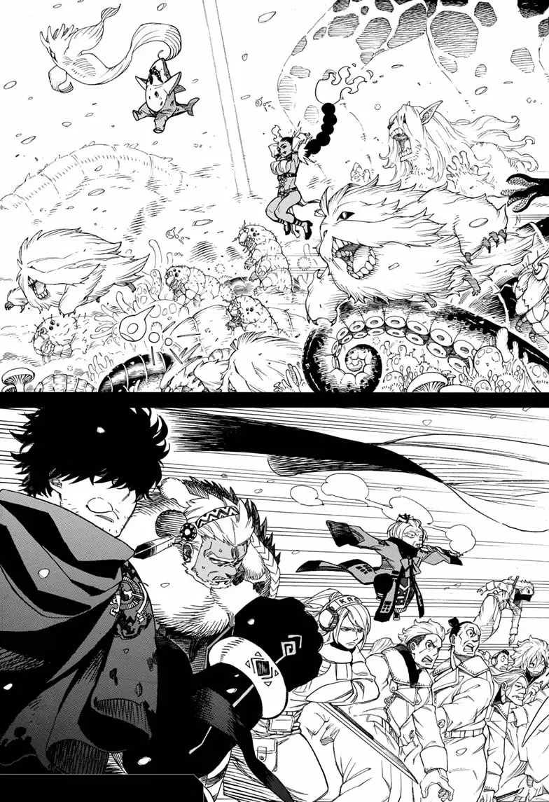 Ao no Exorcist capítulo 131, página 37