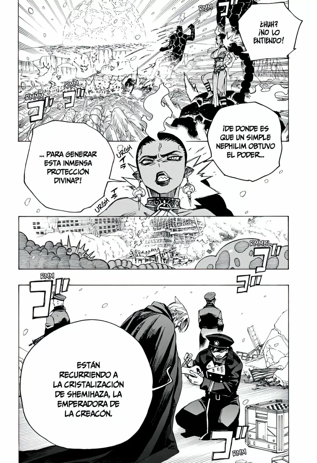 Ao no Exorcist capítulo 132, página 8