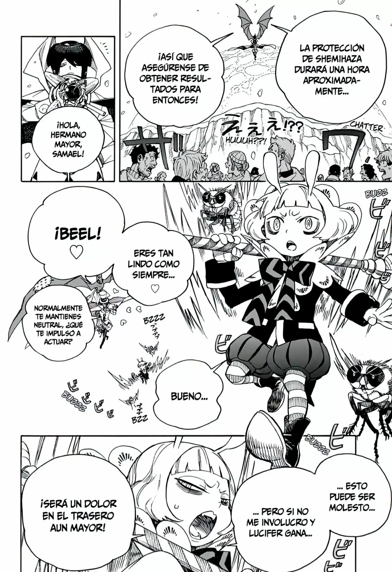 Ao no Exorcist capítulo 132, página 10