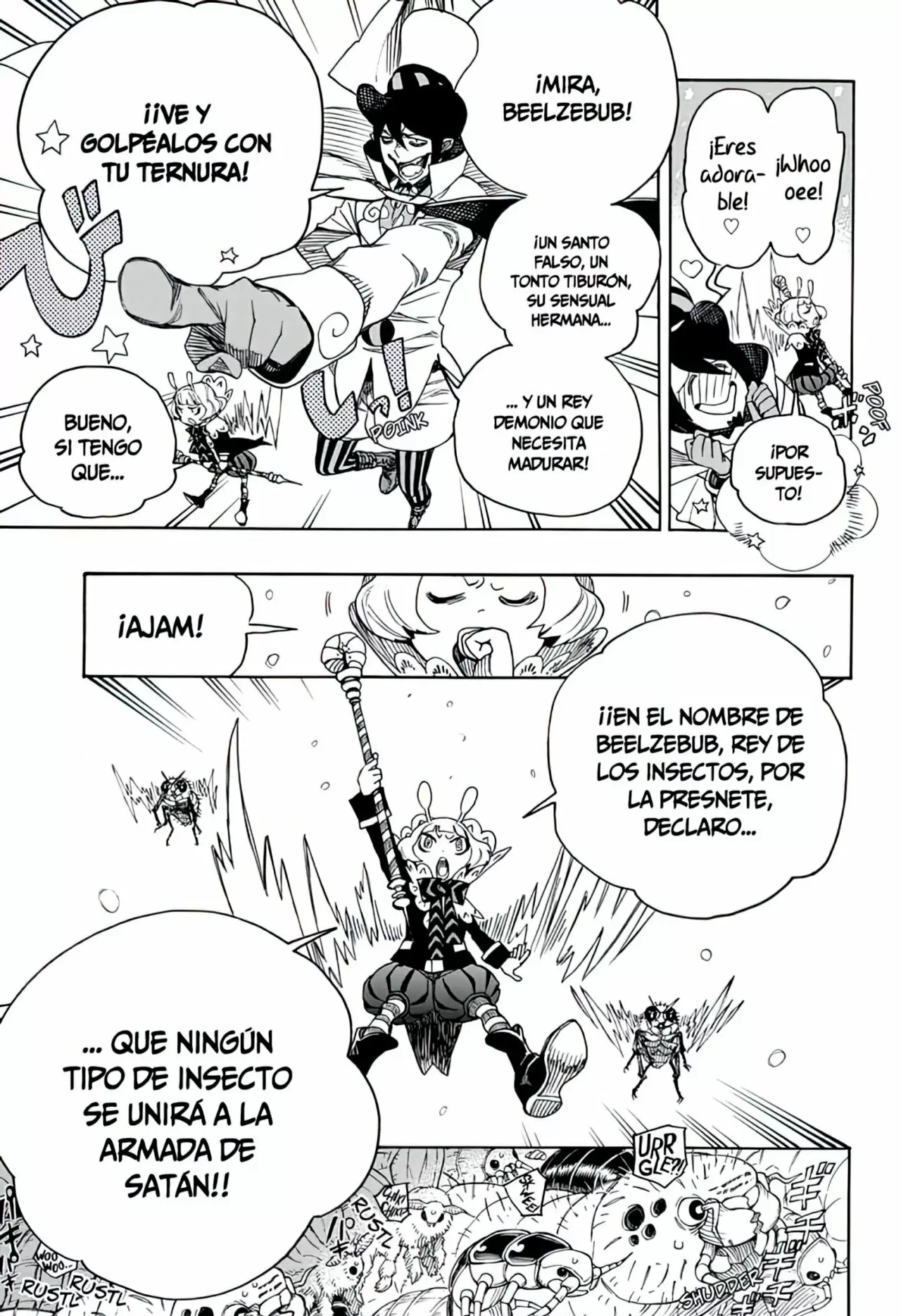 Ao no Exorcist capítulo 132, página 11