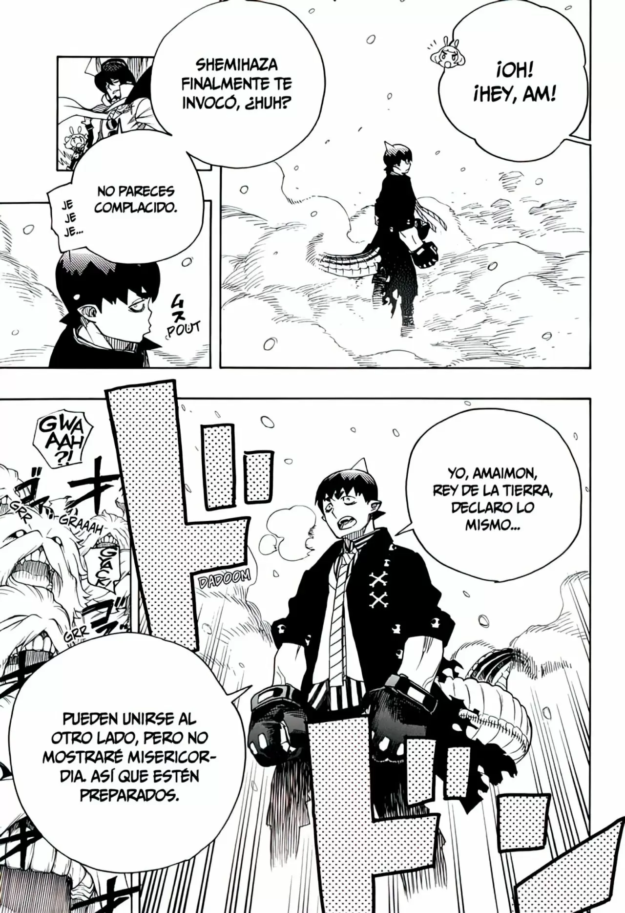 Ao no Exorcist capítulo 132, página 13