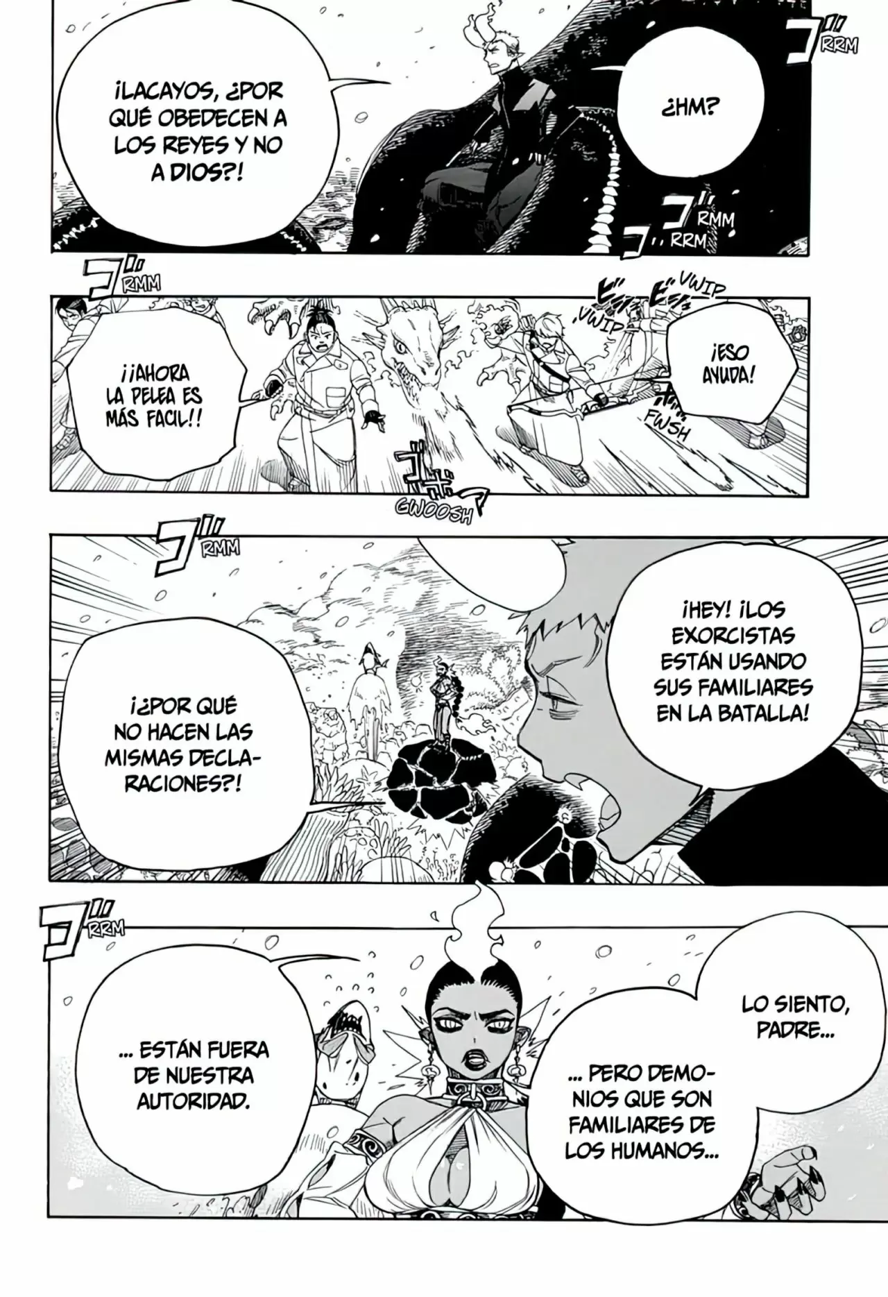 Ao no Exorcist capítulo 132, página 15
