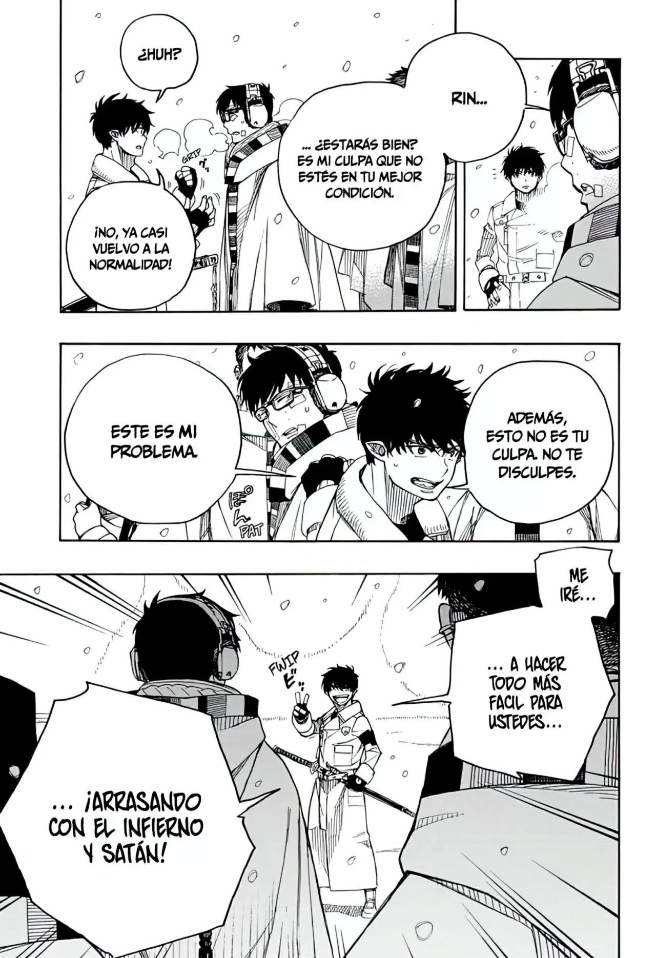 Ao no Exorcist capítulo 132, página 18