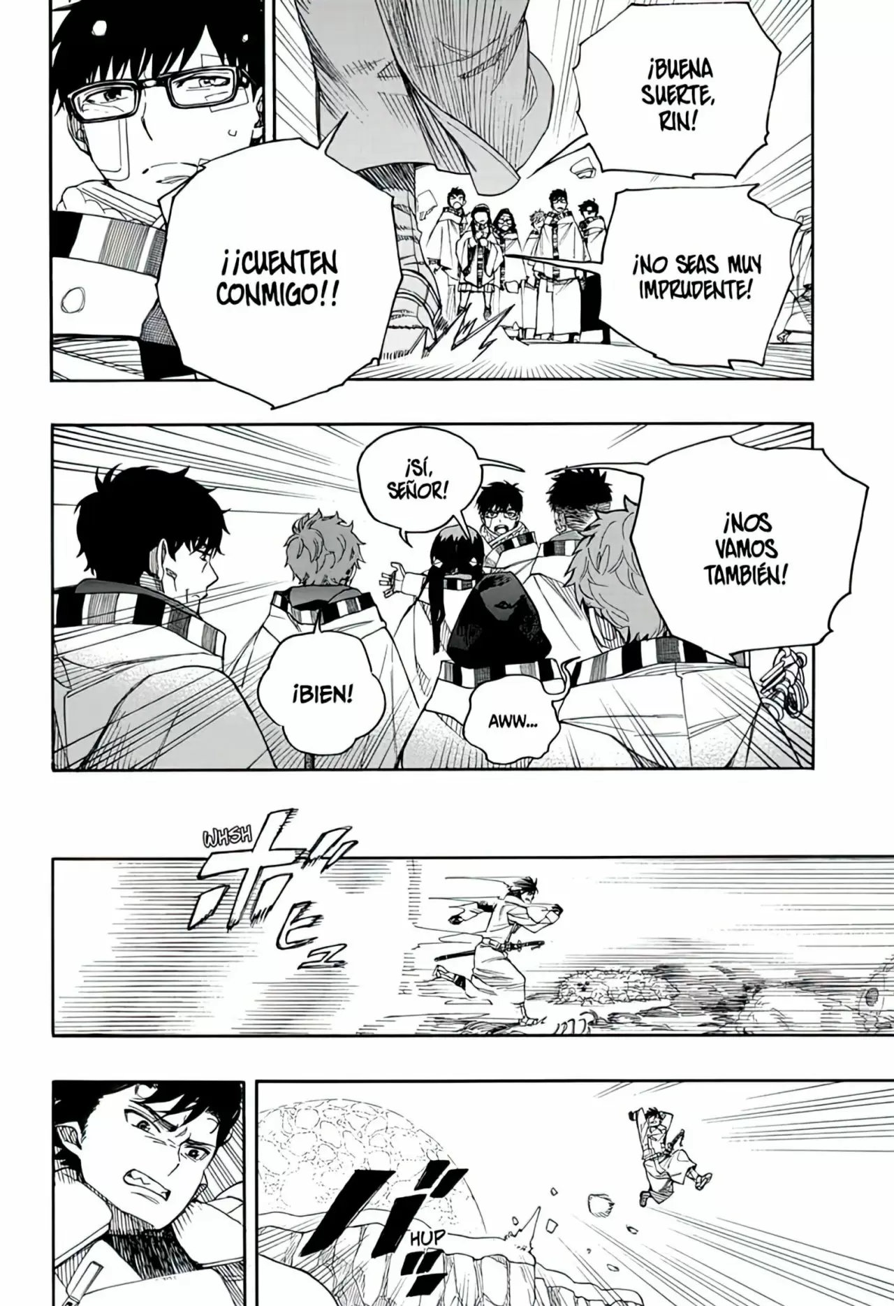 Ao no Exorcist capítulo 132, página 19