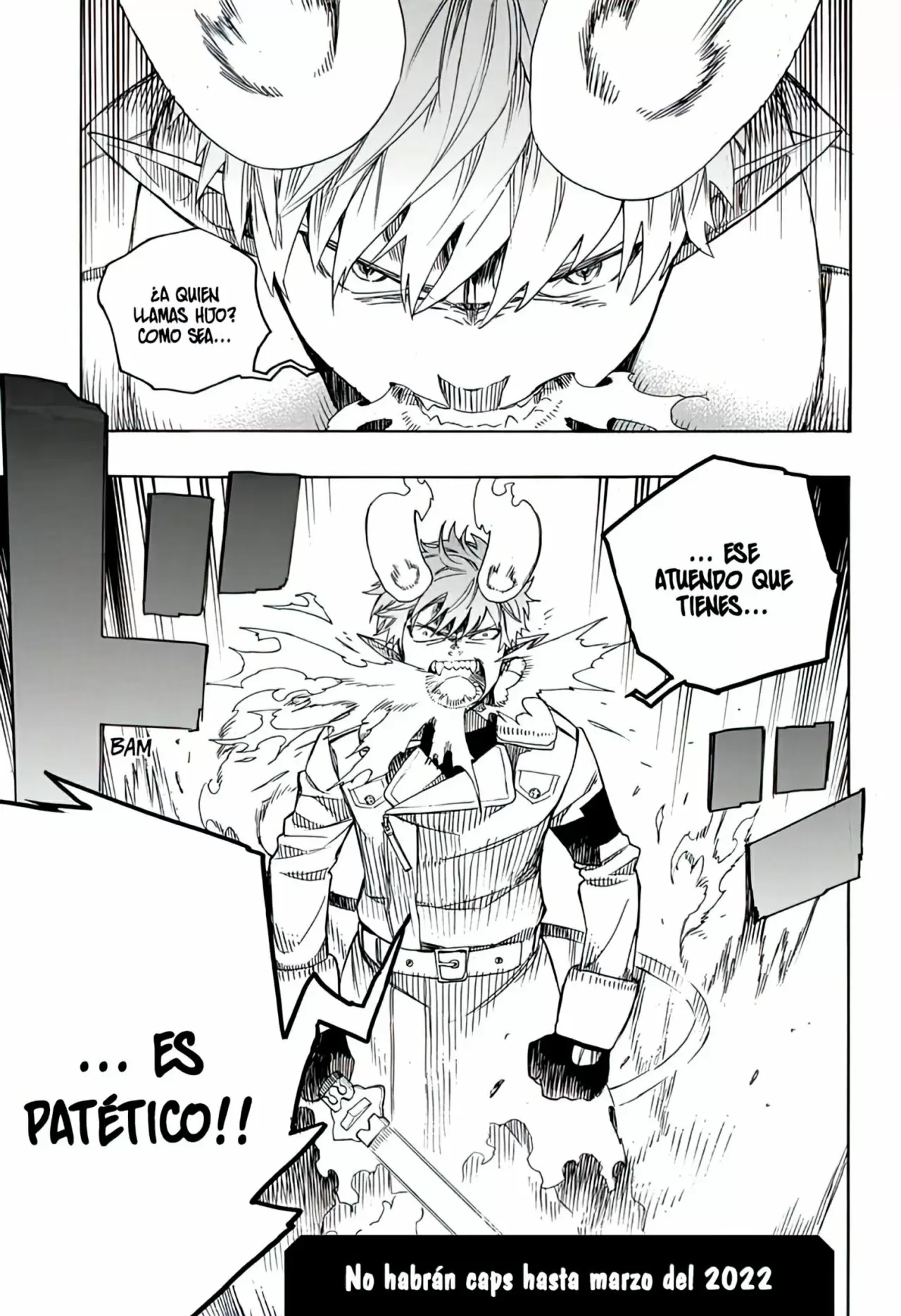 Ao no Exorcist capítulo 132, página 28