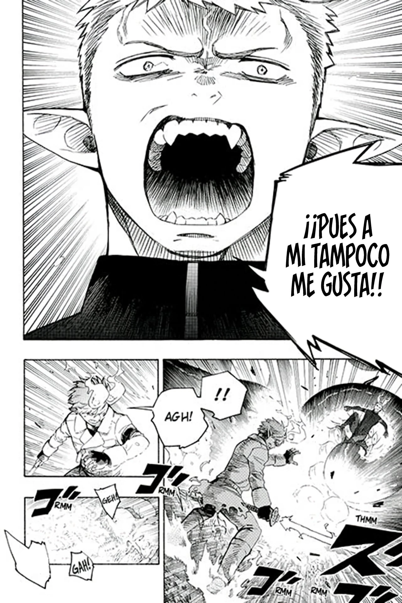 Ao no Exorcist capítulo 133, página 3
