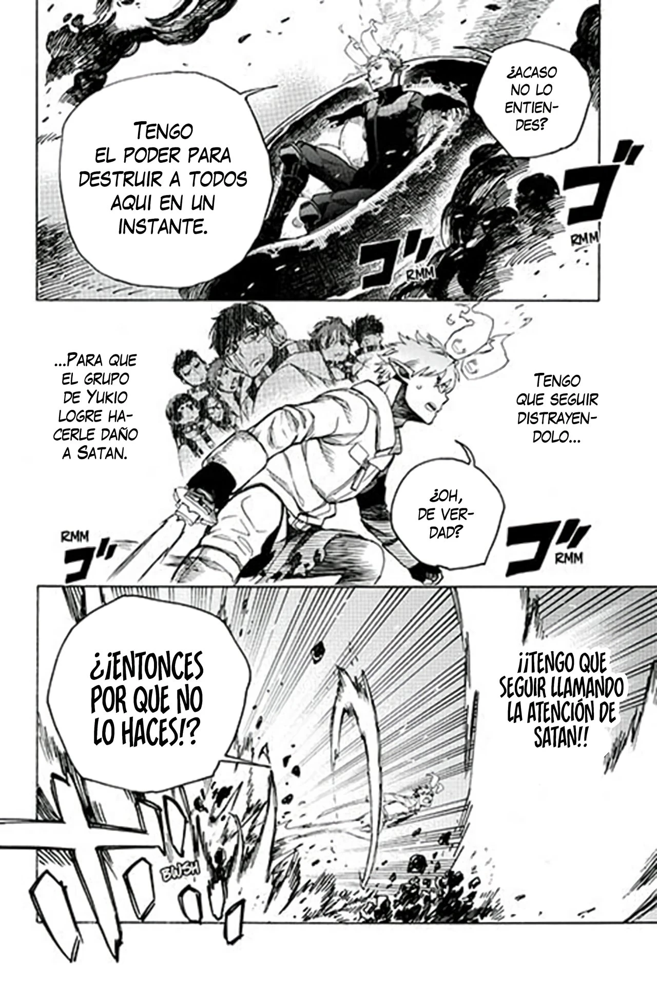 Ao no Exorcist capítulo 133, página 5