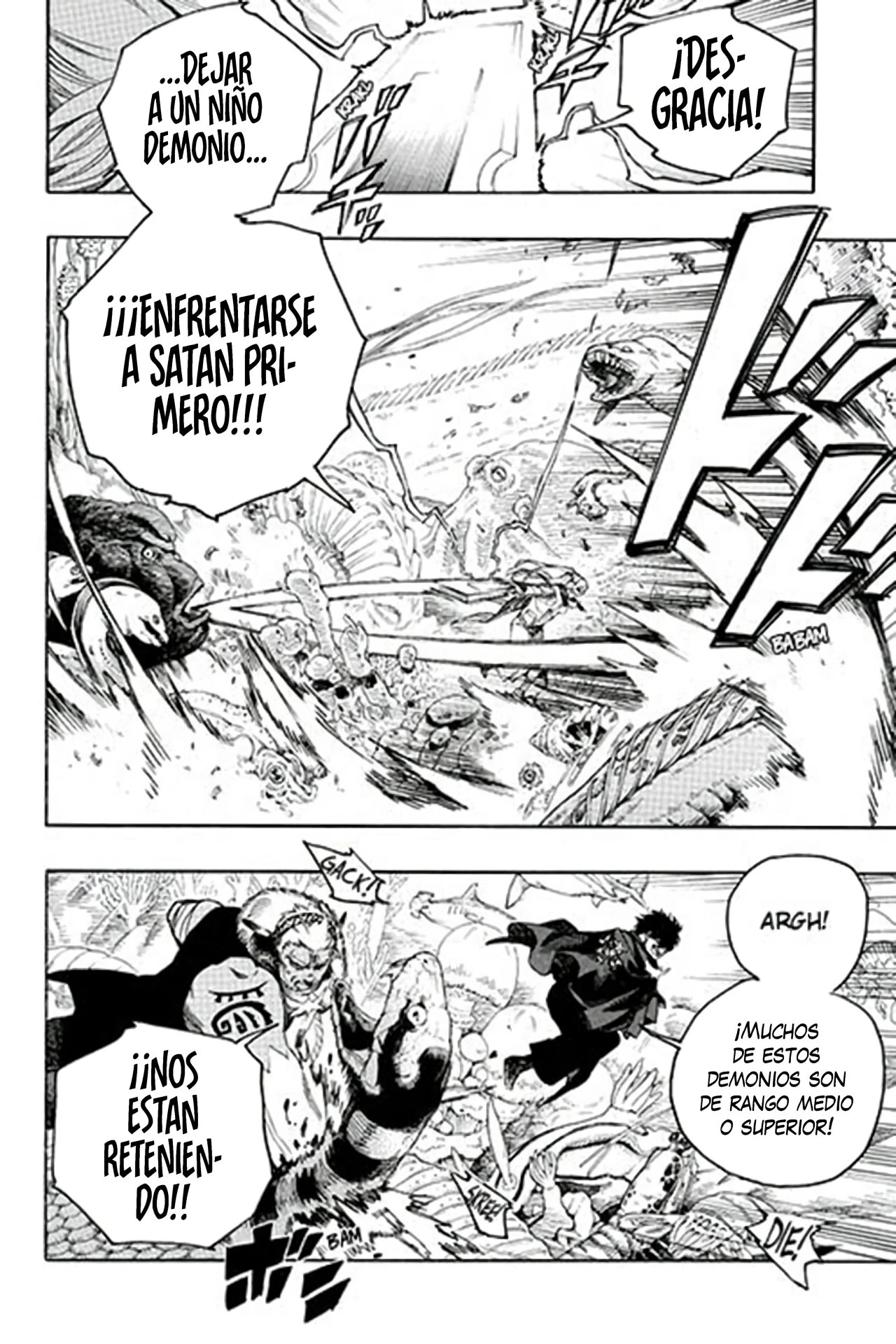 Ao no Exorcist capítulo 133, página 9