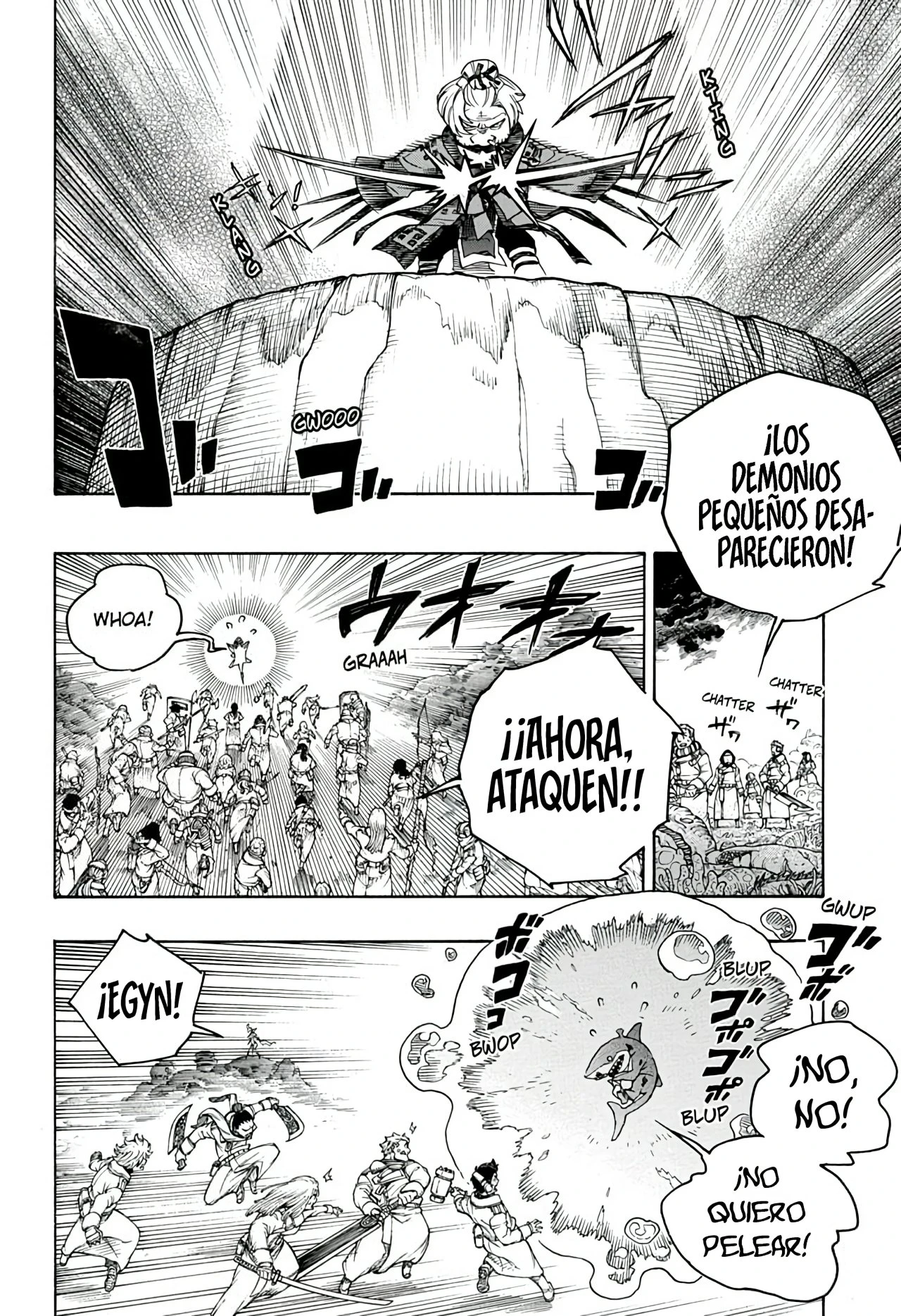 Ao no Exorcist capítulo 133, página 30
