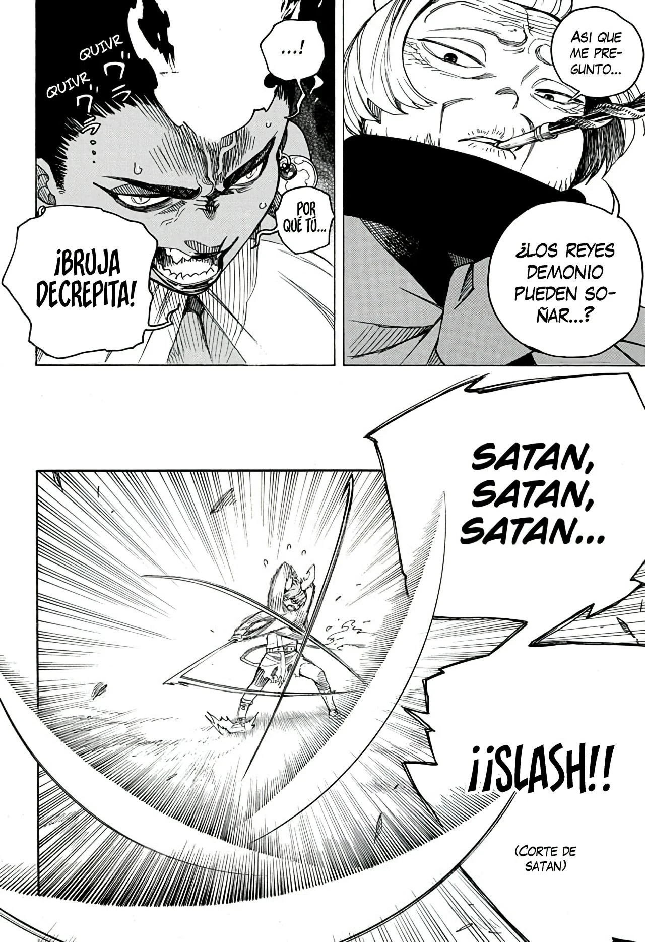 Ao no Exorcist capítulo 133, página 34
