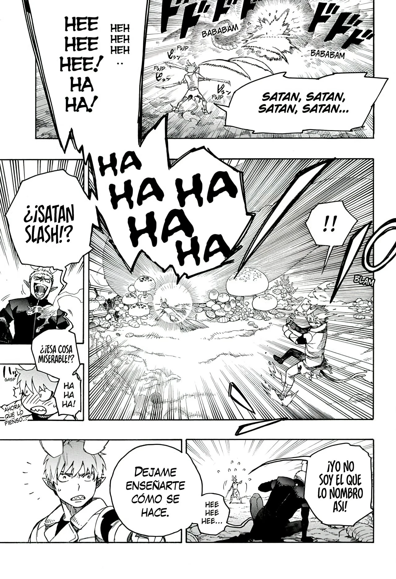 Ao no Exorcist capítulo 133, página 35