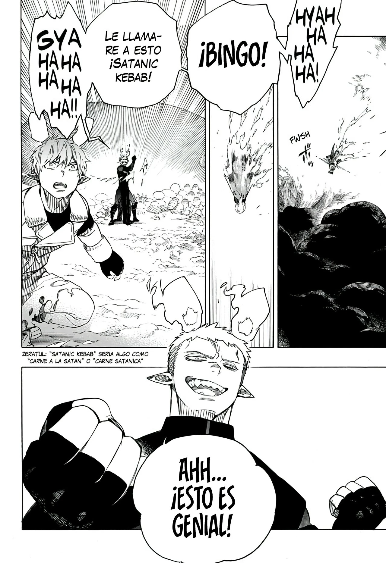 Ao no Exorcist capítulo 133, página 41
