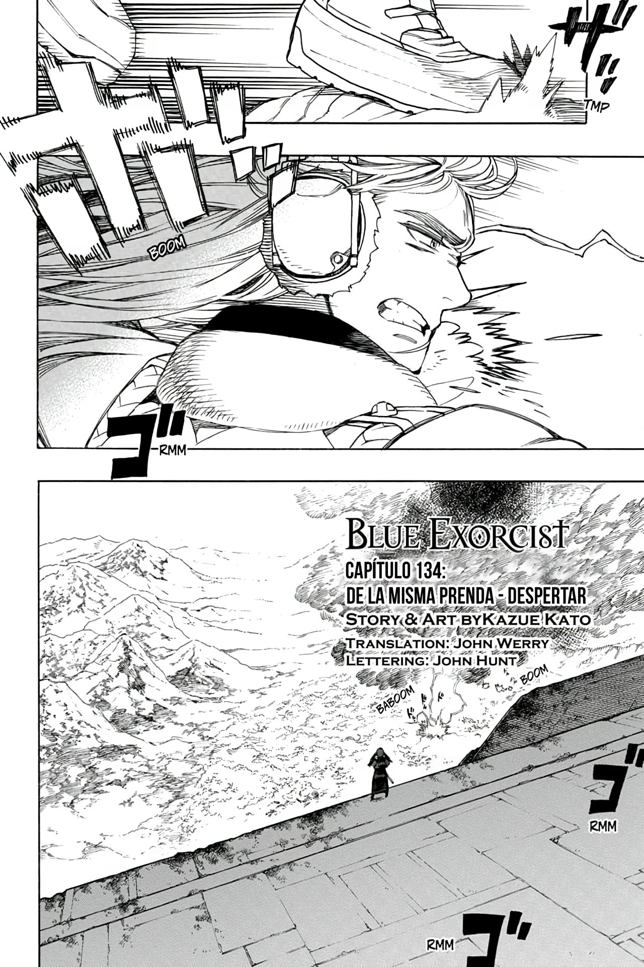 Ao no Exorcist capítulo 134, página 3
