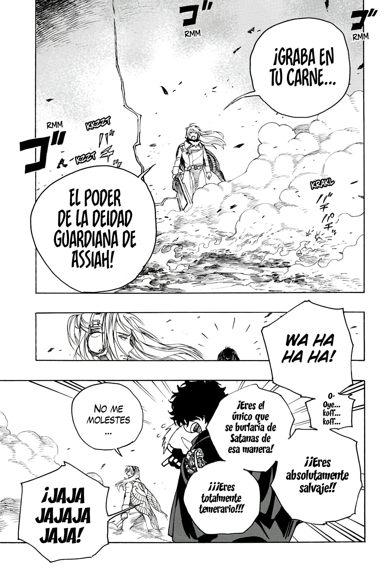 Ao no Exorcist capítulo 134, página 6