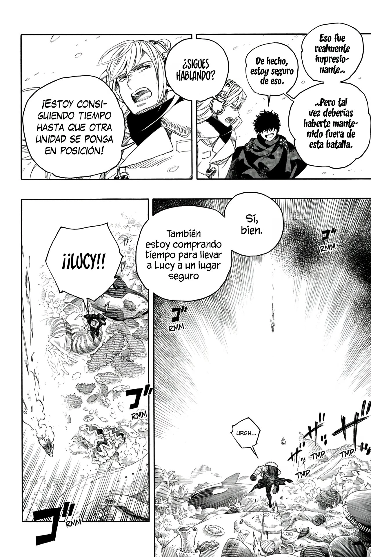 Ao no Exorcist capítulo 134, página 7