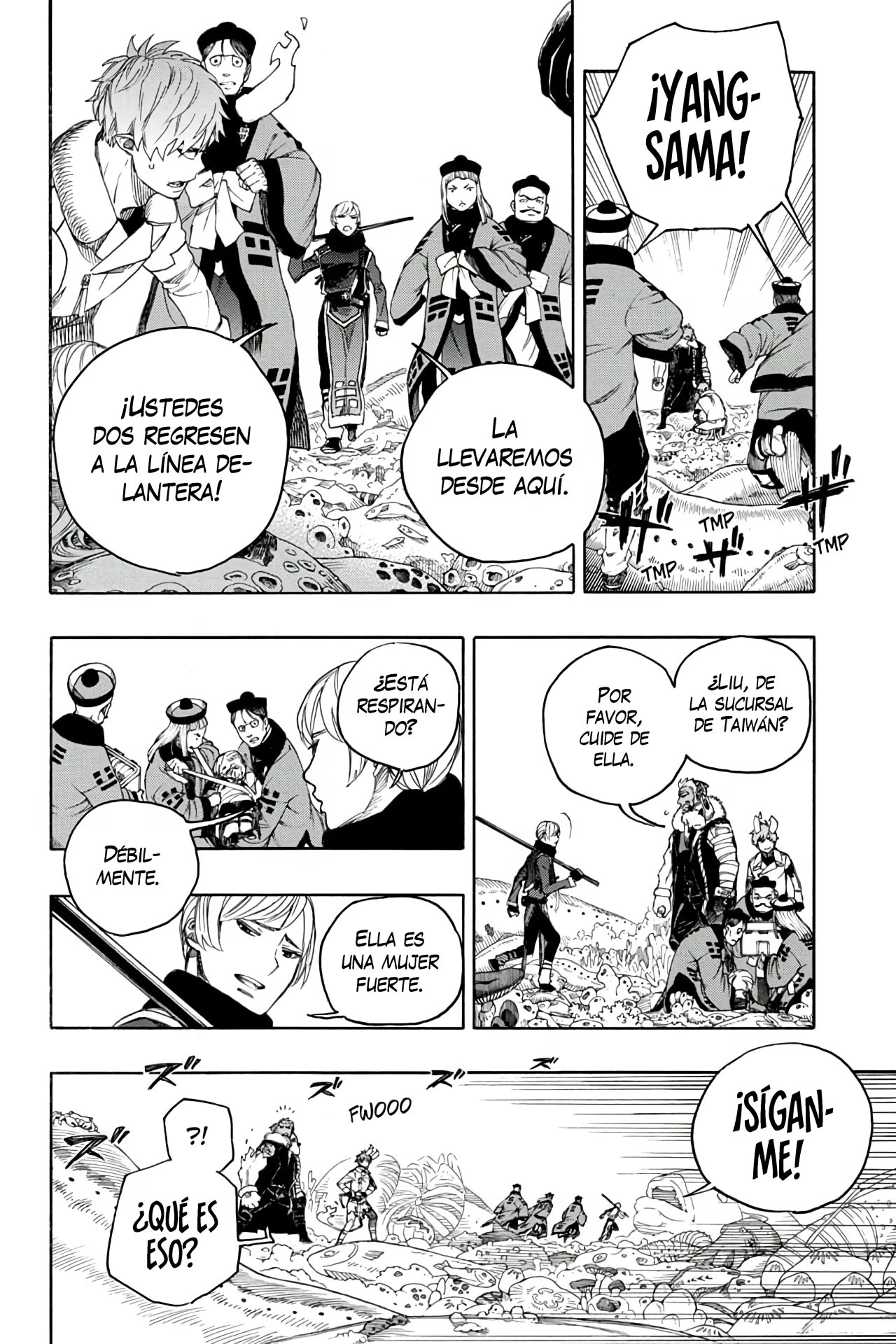 Ao no Exorcist capítulo 134, página 9
