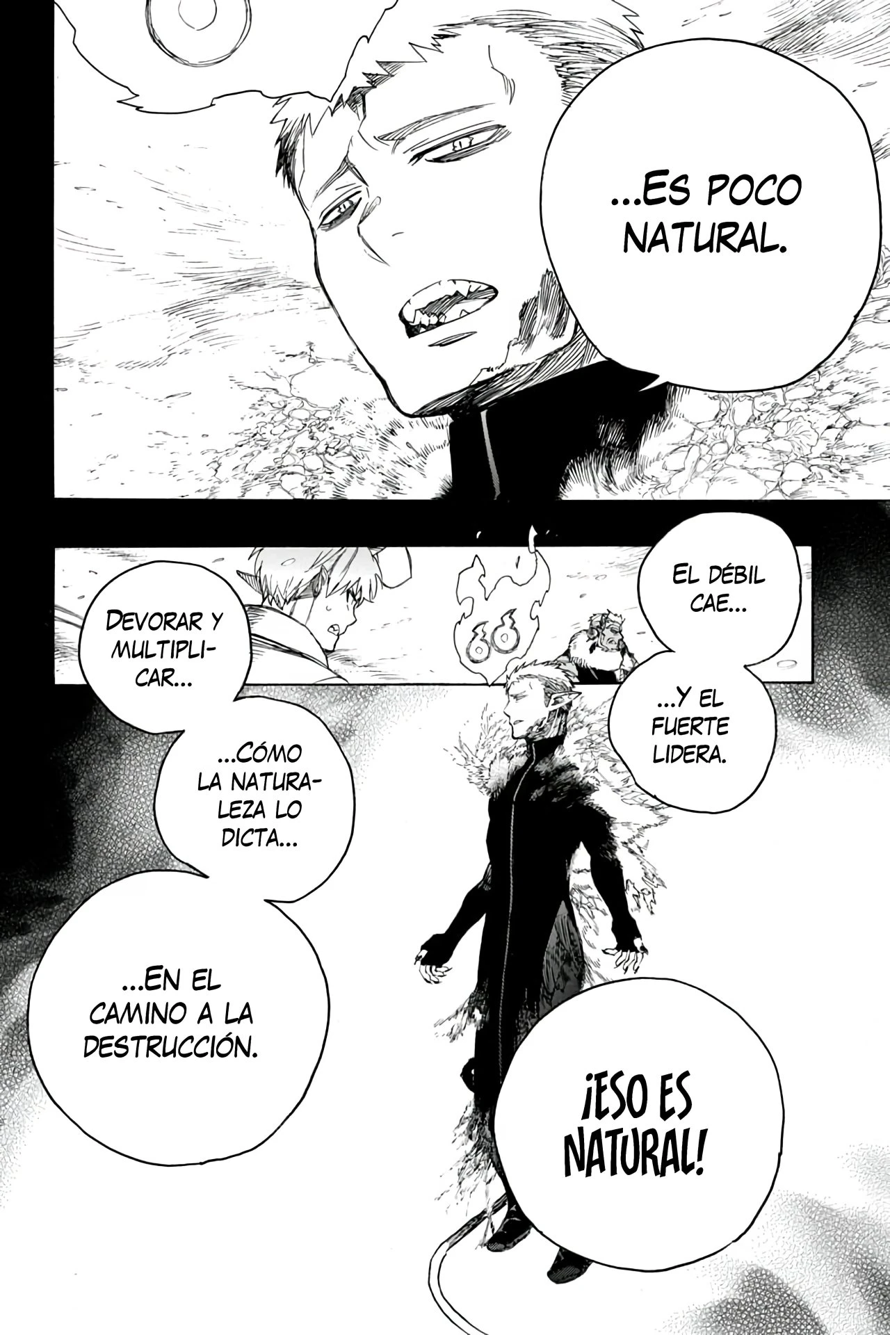 Ao no Exorcist capítulo 134, página 21