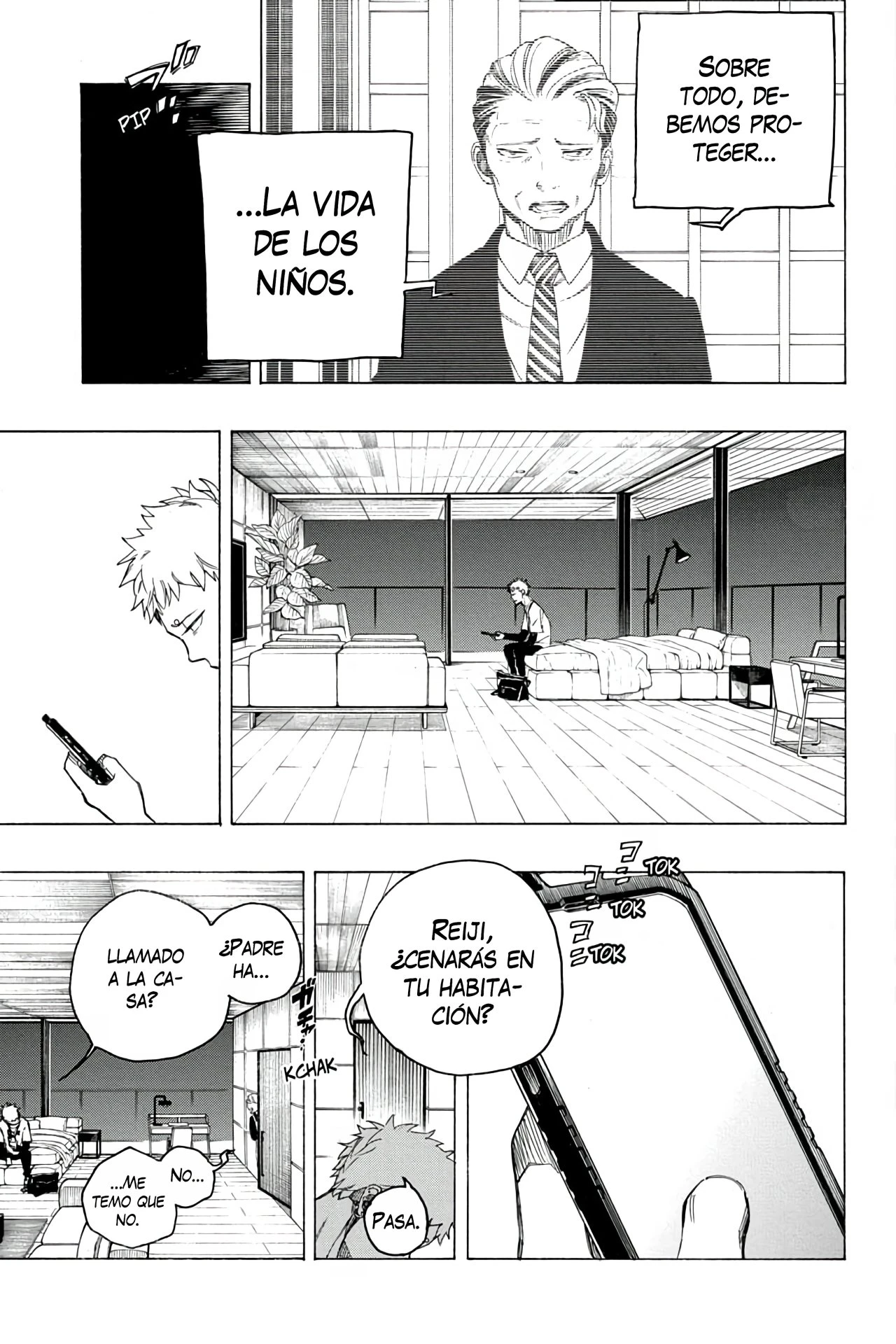 Ao no Exorcist capítulo 134, página 28