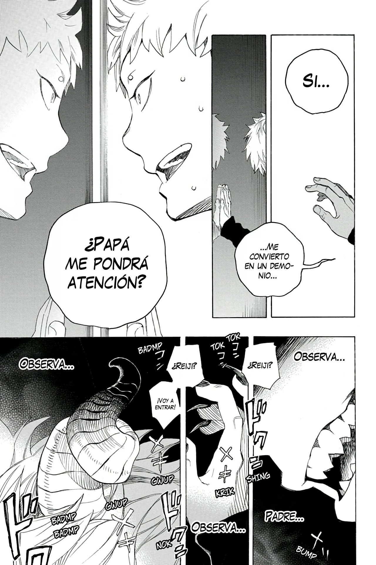 Ao no Exorcist capítulo 134, página 32