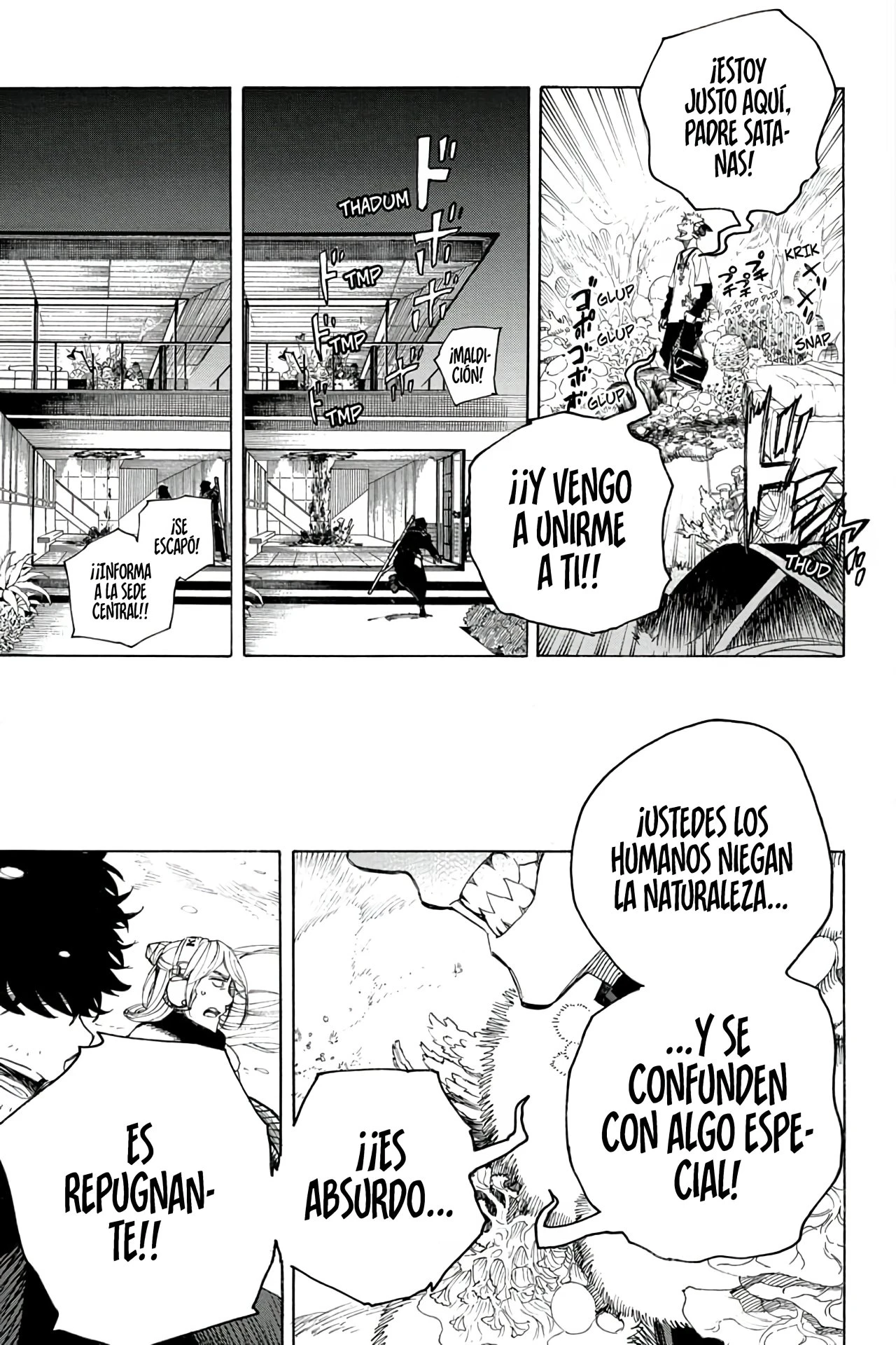 Ao no Exorcist capítulo 134, página 34