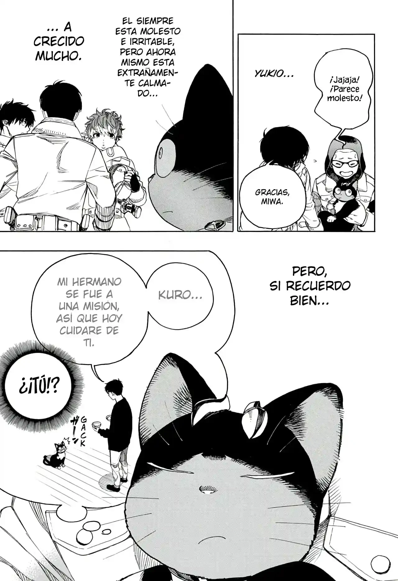 Ao no Exorcist capítulo 135.5, página 5