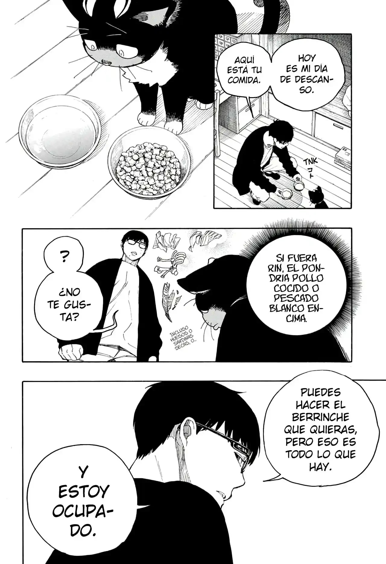 Ao no Exorcist capítulo 135.5, página 6