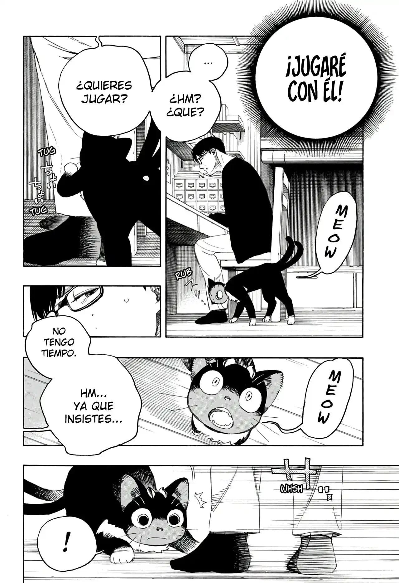 Ao no Exorcist capítulo 135.5, página 8