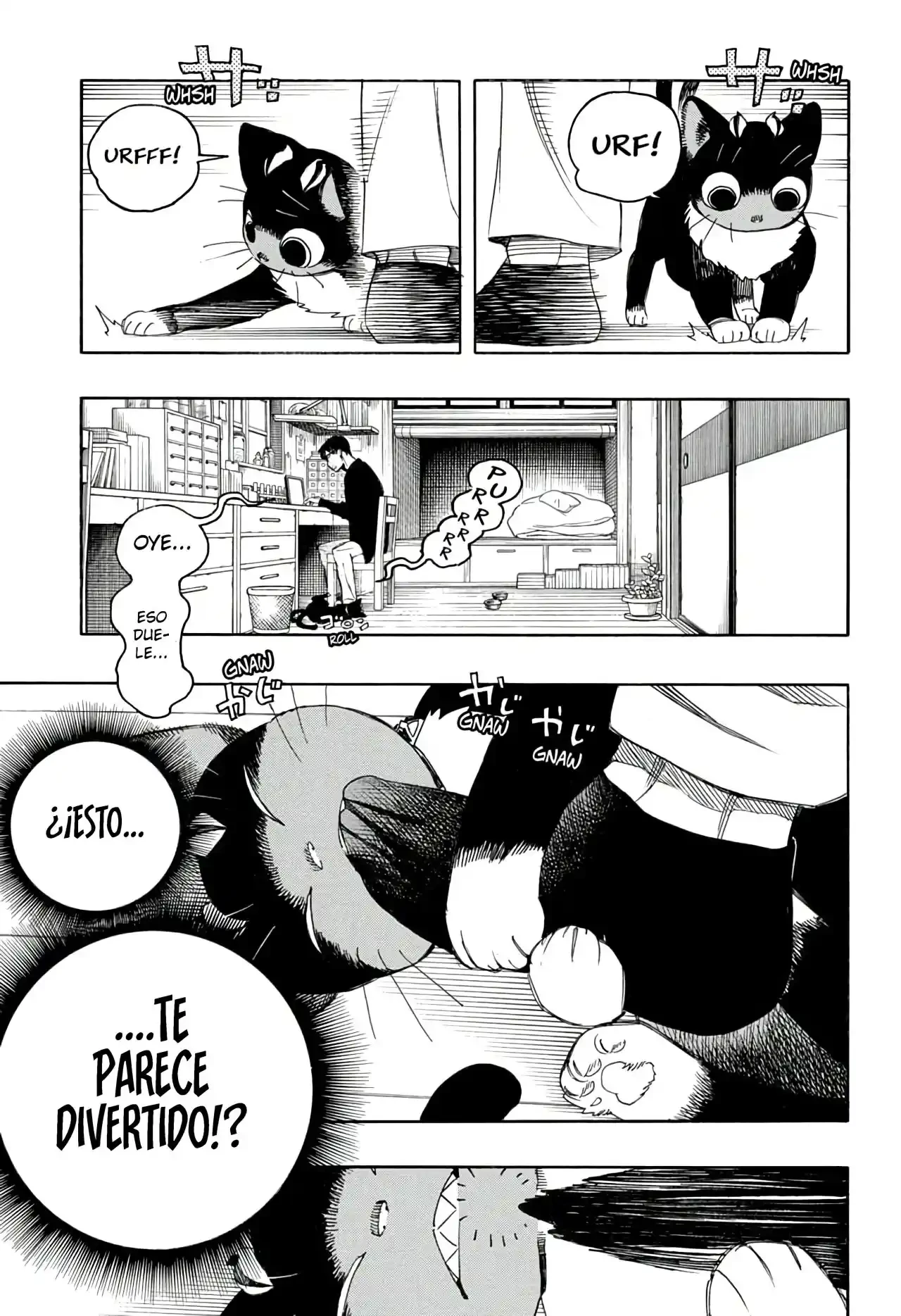 Ao no Exorcist capítulo 135.5, página 9