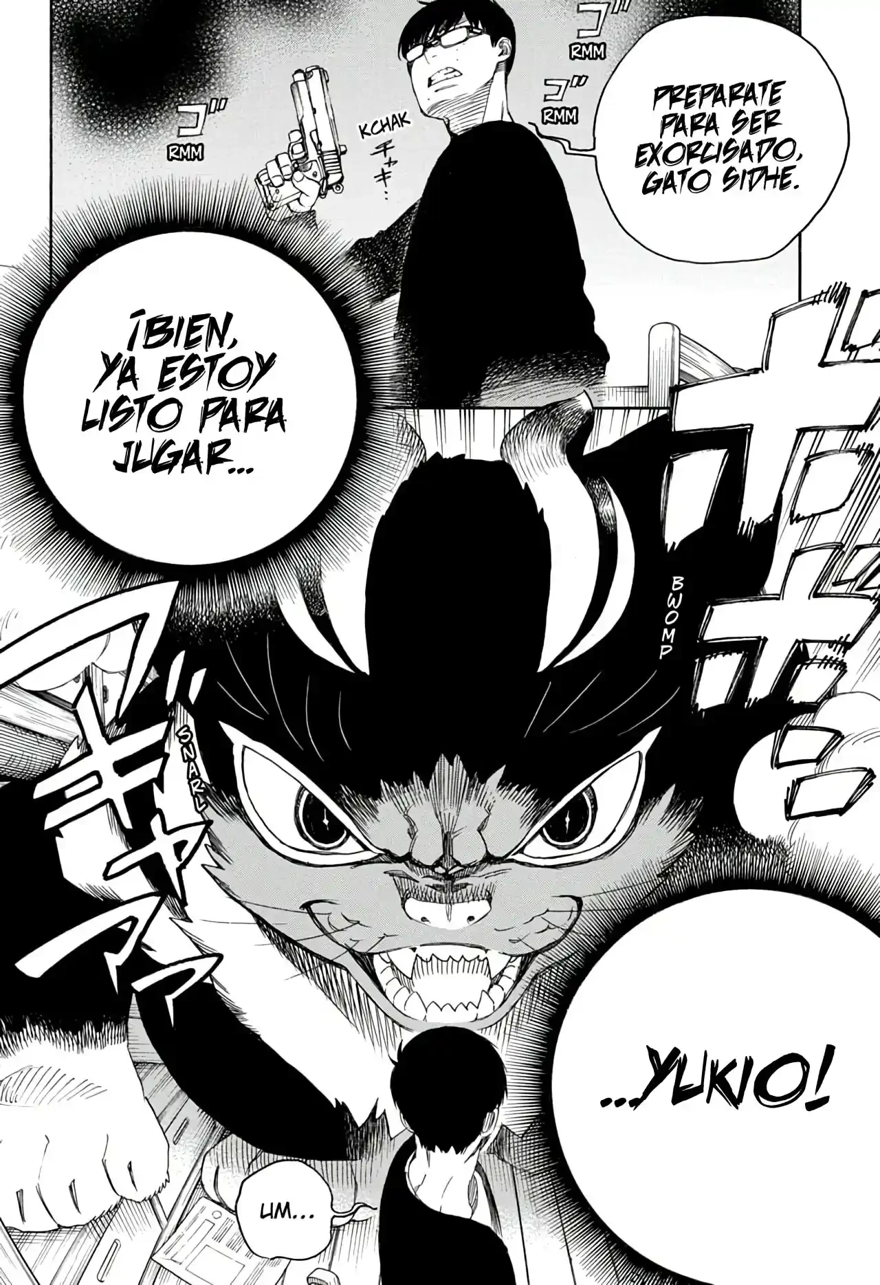 Ao no Exorcist capítulo 135.5, página 14