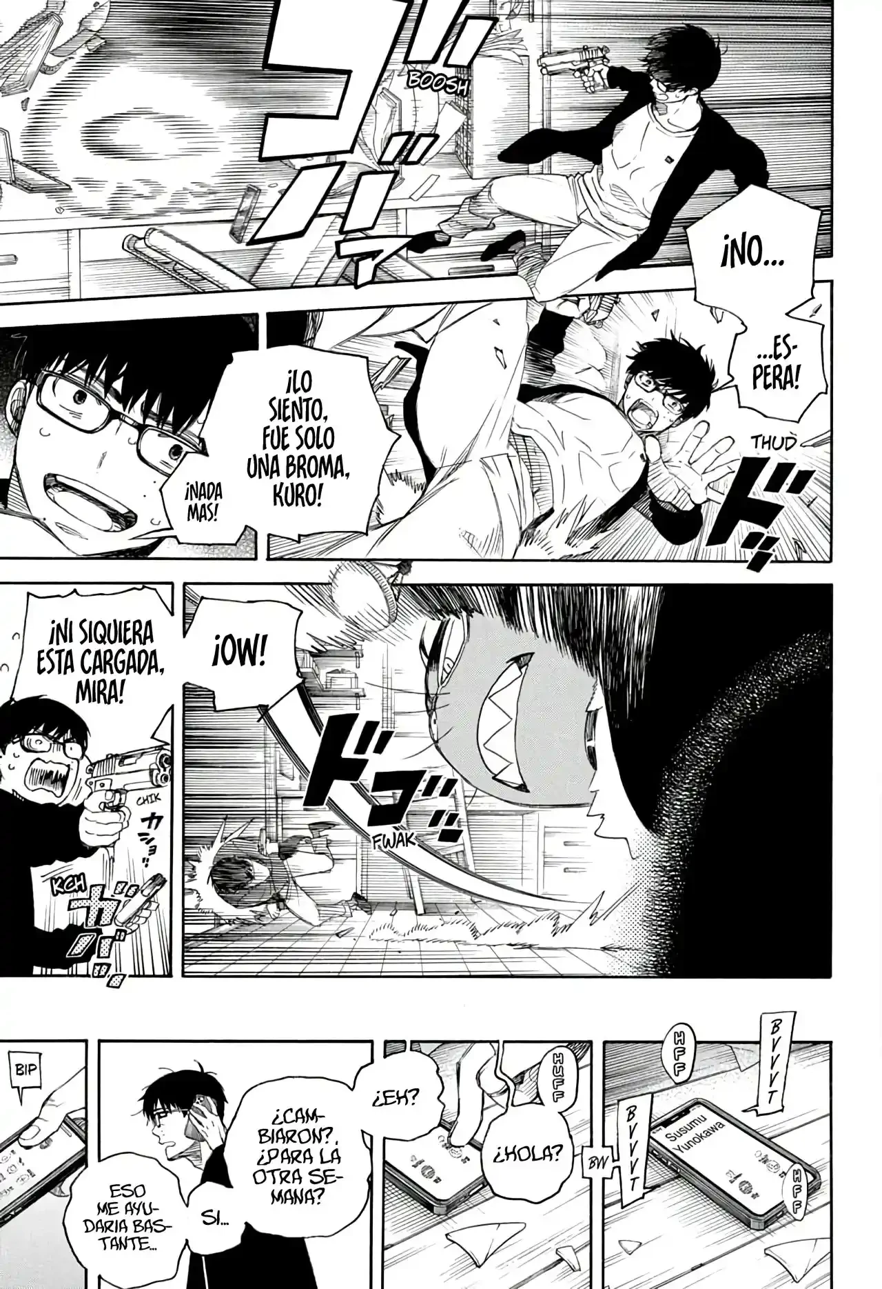 Ao no Exorcist capítulo 135.5, página 15
